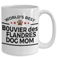 Bouvier des Flandres Dog Mom Coffee Mug