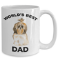 Shih Tzu Best Dog Dad Coffee Mug