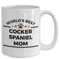 Cocker Spaniel Dog Mom Coffee Mug