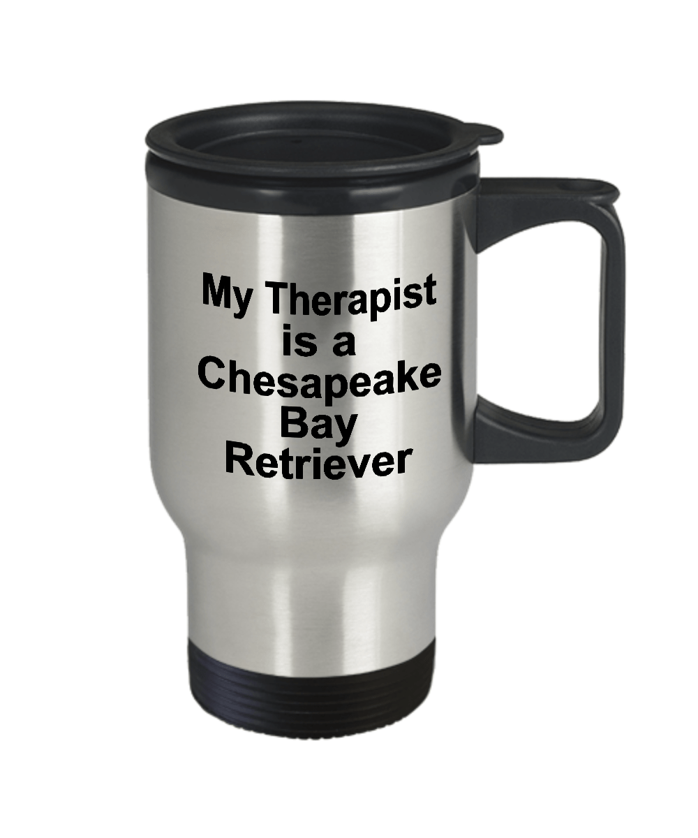 Chesapeake Bay Retriever Dog Therapist Travel Coffee Mug