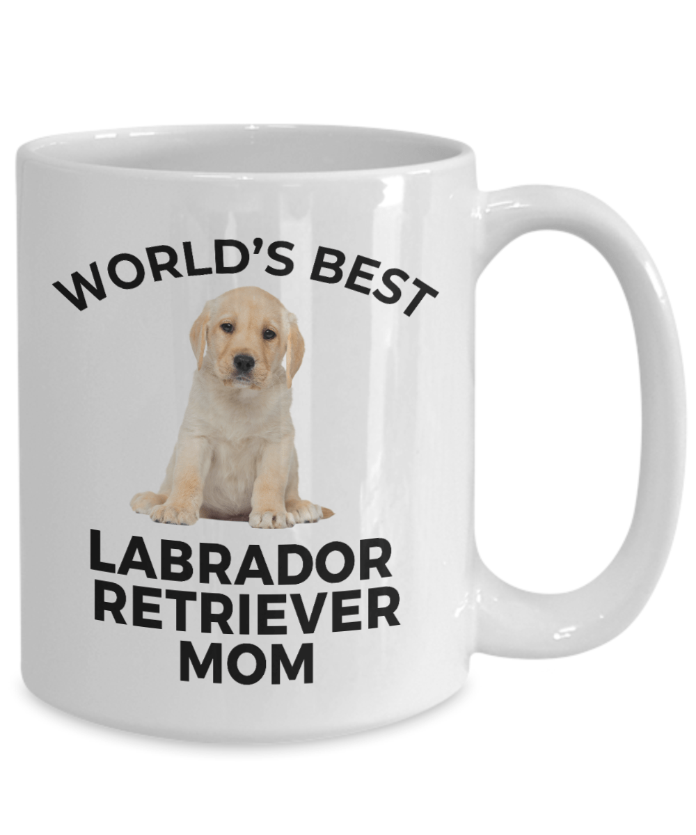 Labrador Retriever Yellow Puppy Dog Mom Coffee Mug
