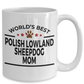 Polish Lowland Sheepdog Dog Mom Coffee Mug