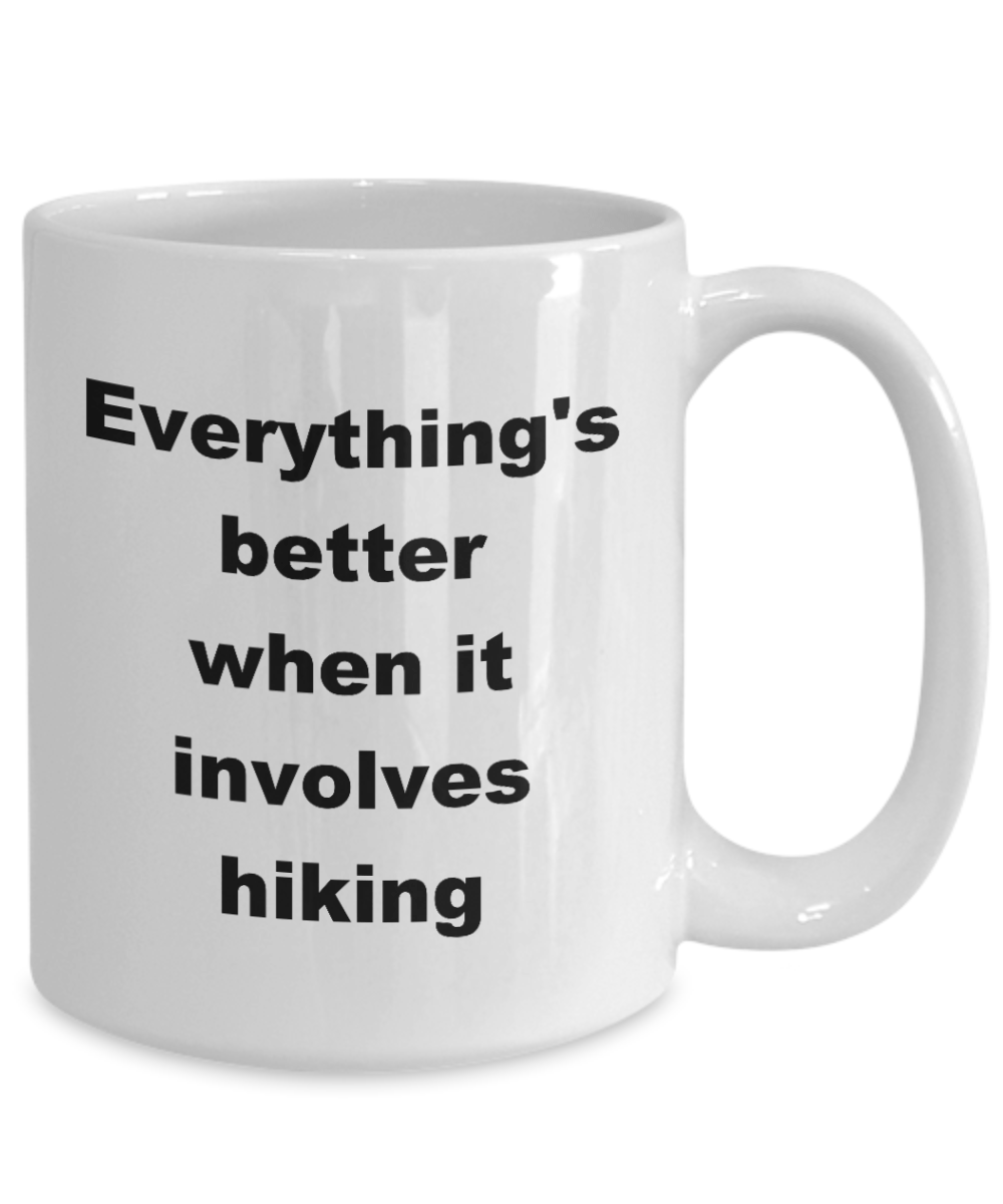 Hiker Coffee Mug - Hiking Enthusiast - Love to Hike