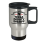 Texas Deputy Sheriff Gift World's Best Stainless Steel Insulated Travel Coffee Mug