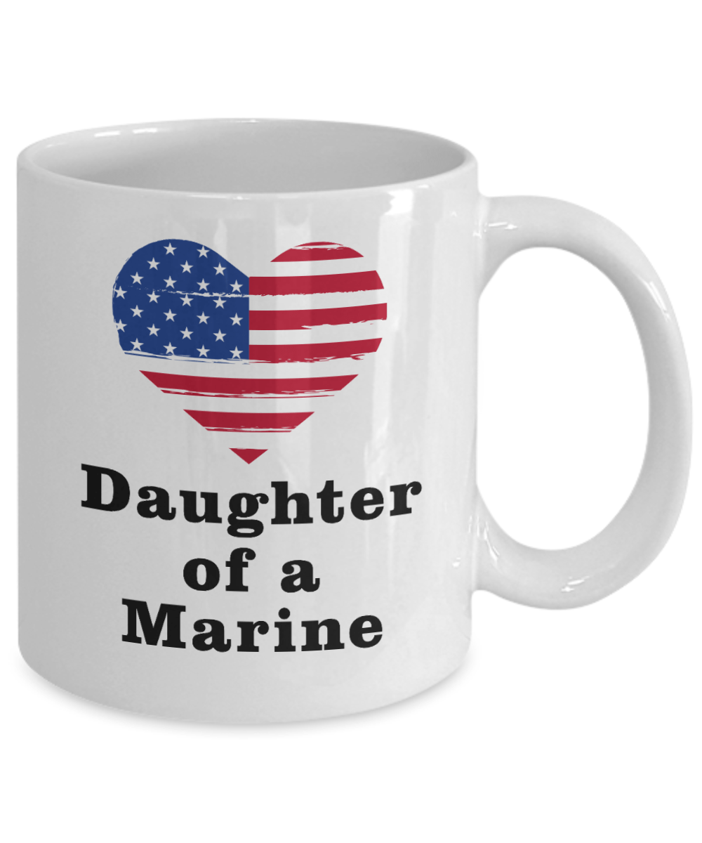 Daughter of a Marine Coffee Mug