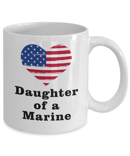 Daughter of a Marine Coffee Mug
