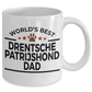 Drentsche Patrijshond Dog Lover Gift World's Best Dad Birthday Father's Day White Ceramic Coffee Mug