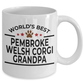 Pembroke Welsh Corgi Dog Grandpa Coffee Mug