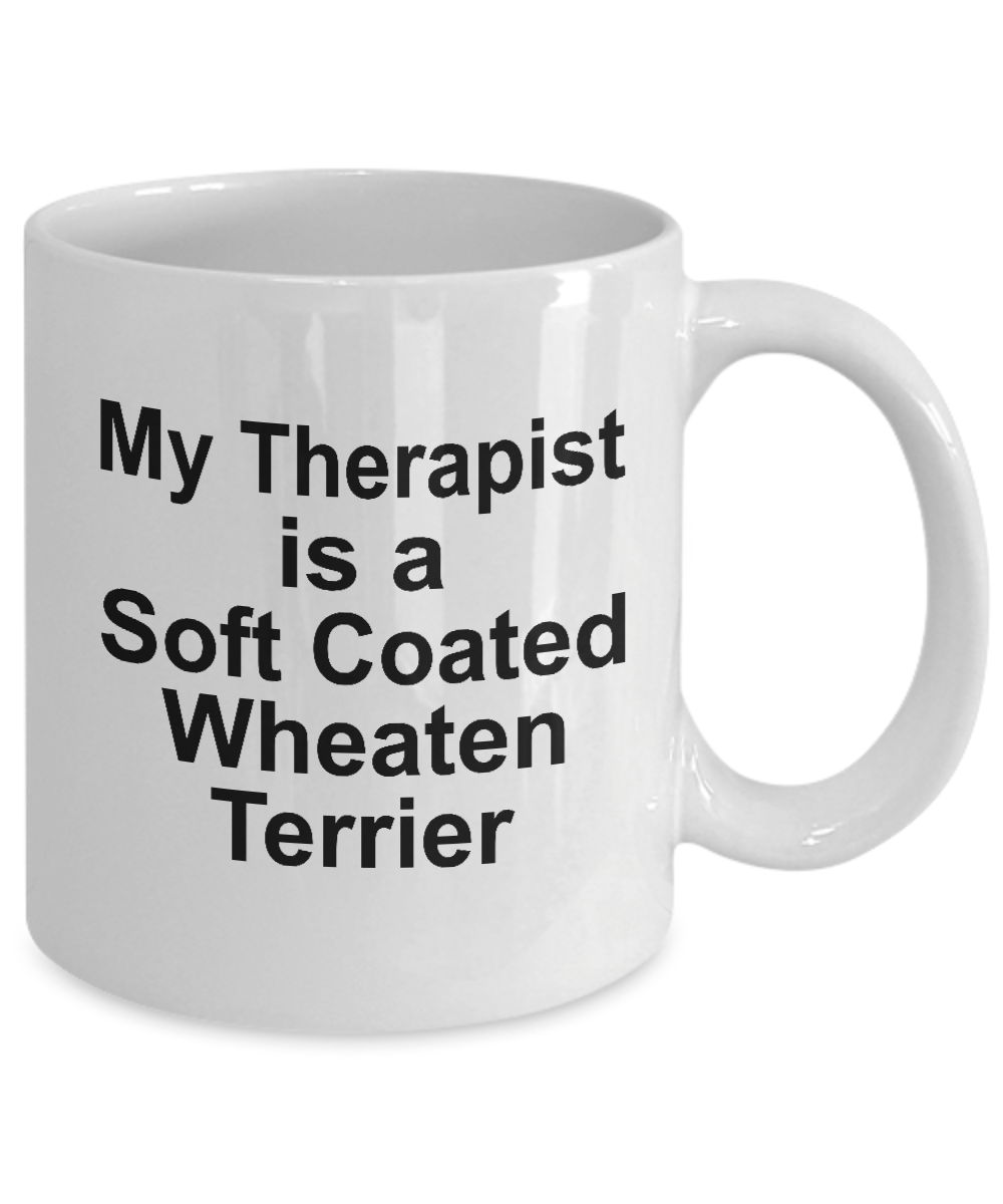 Soft Coated Wheaten Terrier Dog Therapist Coffee Mug