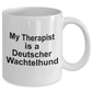 Deutscher Wachtelhund Dog Owner Lover Funny Gift Therapist White Ceramic Coffee Mug