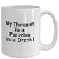 Peruvian Inca Orchid Dog Owner Lover Funny Gift Therapist White Ceramic Coffee Mug