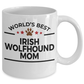 Irish Wolfhound Dog Mom Coffee Mug