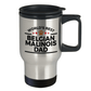 Belgian Malinois Dog Dad Travel Coffee Mug