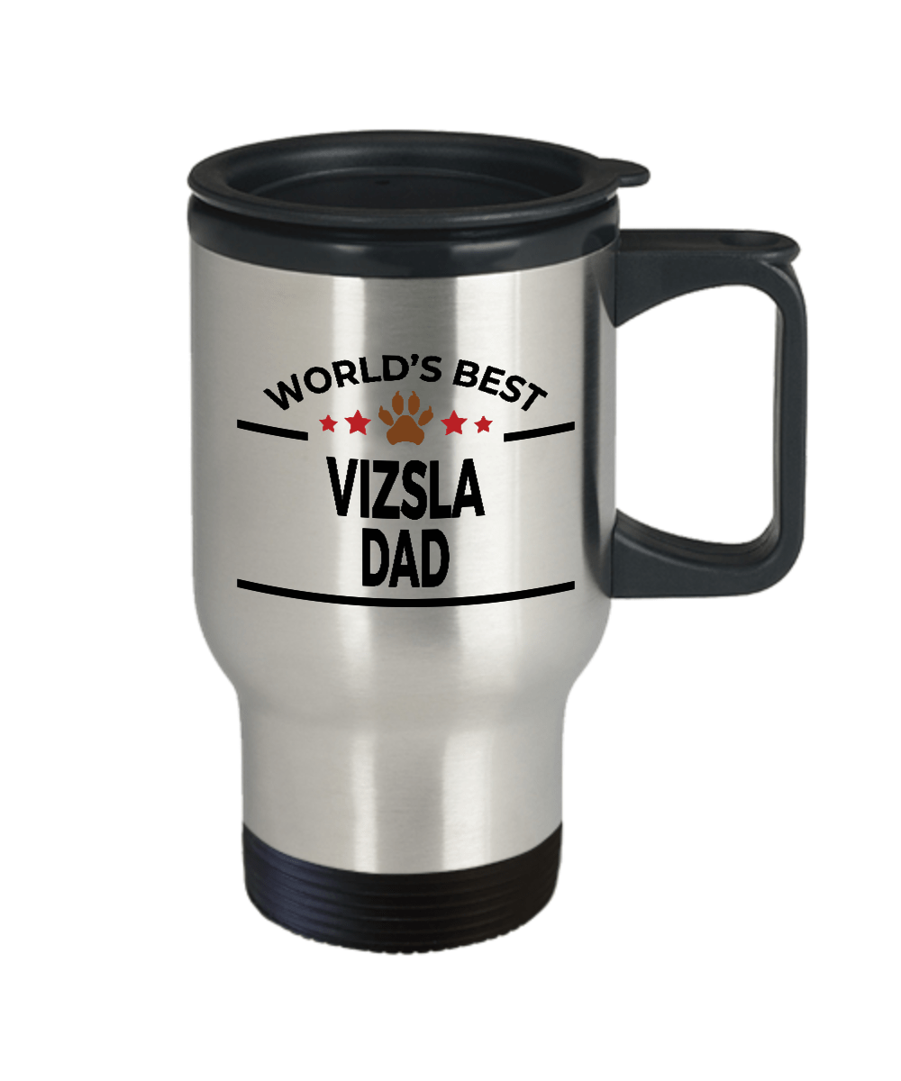 Vizsla Dog Dad Travel Coffee Mug