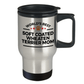 Soft Coated Wheaten Terrier Dog Mom Travel Mug