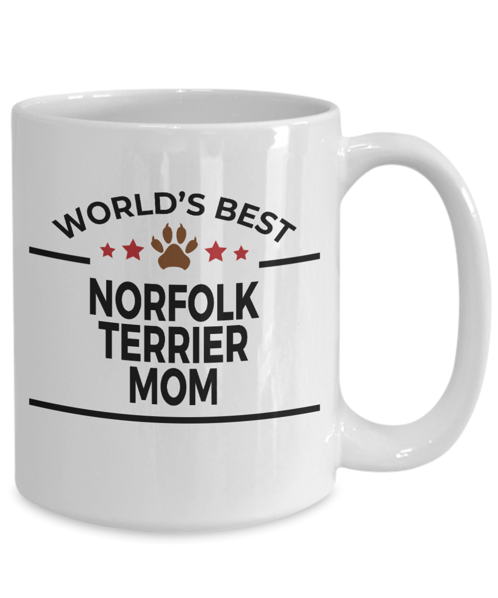 Norfolk Terrier Dog Mom Coffee Mug