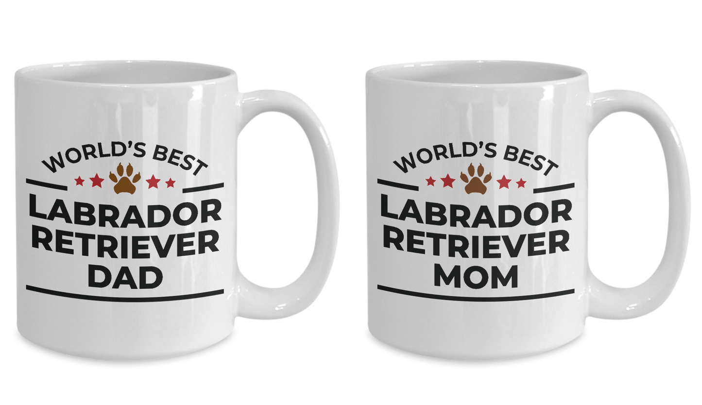 Labrador Retriever Mom and Dad Mugs