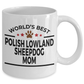 Polish Lowland Sheepdog Dog Mom Coffee Mug