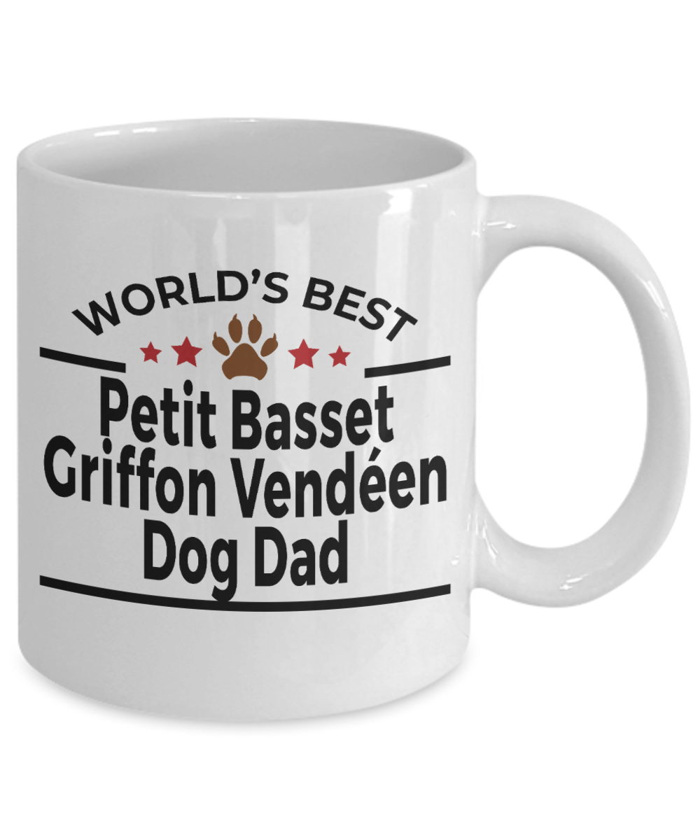 Petit Basset Griffon Vendéen Dog Dad Coffee Mug
