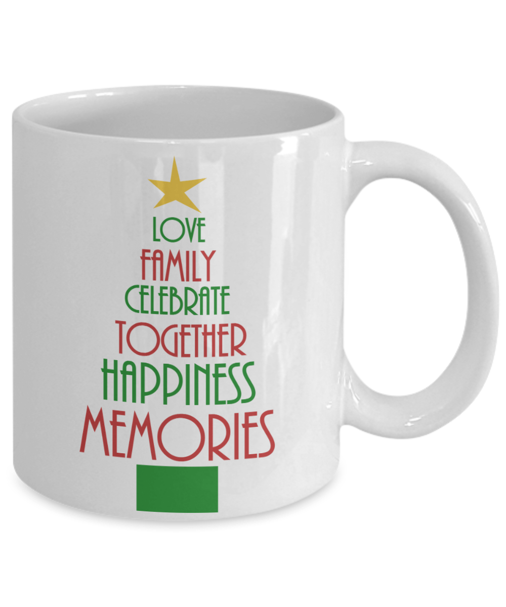 Holiday Coffee Mug - Celebrate Family Memories