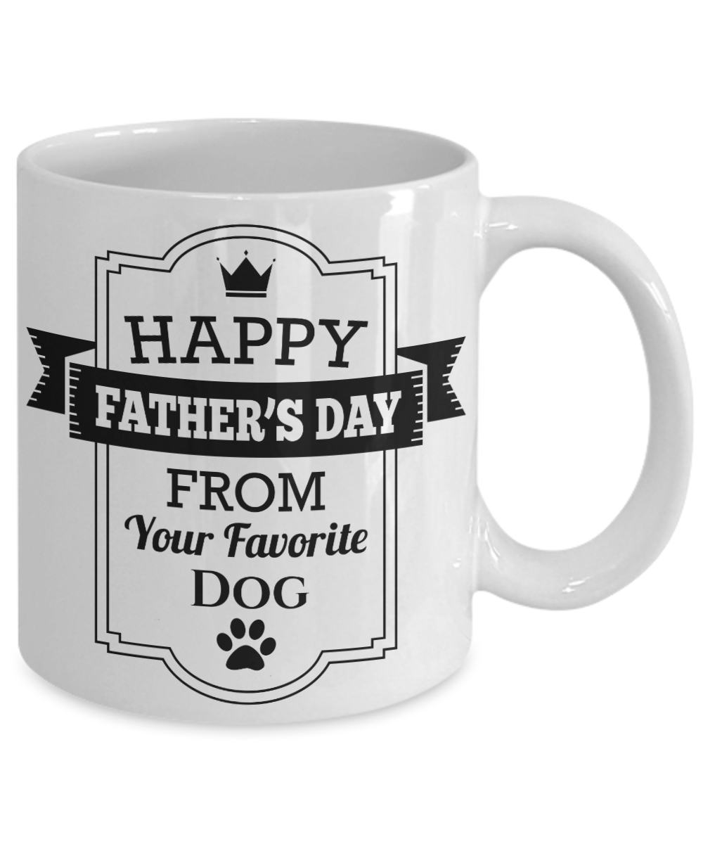 Father's Day Mug from Favorite Dog