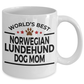 Norwegian Lundehund Dog Mom Coffee Mug