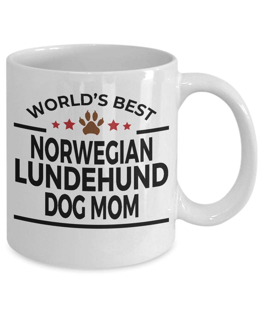 Norwegian Lundehund Dog Mom Coffee Mug