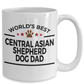 Central Asian Shepherd Dog Dad Coffee Mug