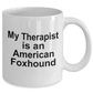 American Foxhound Dog Therapist Coffee Mug