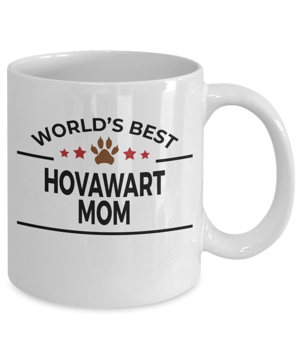 Hovawart Dog Lover Gift World's Best Mom Birthday Mother's Day White Ceramic Coffee Mug