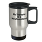 Newfoundland Dog Therapist Travel Coffee Mug
