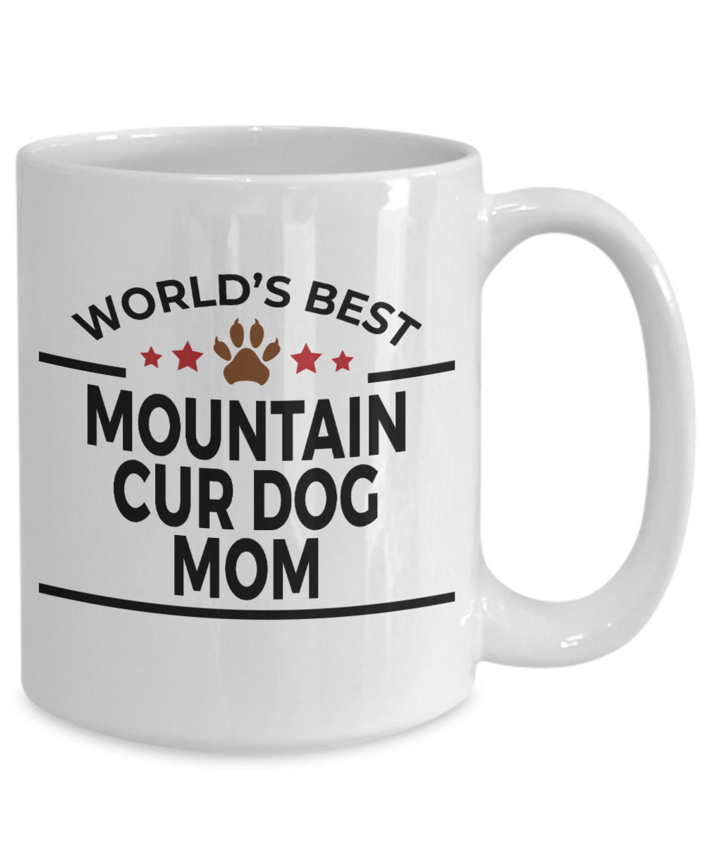 Mountain Cur Dog Mom Coffee Mug