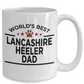 Lancashire Heeler Dog Dad Coffee Mug