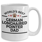 German Longhaired Pointer Dog Dad Mug