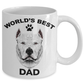 Dogo Argentino Best Dad Coffee Mug