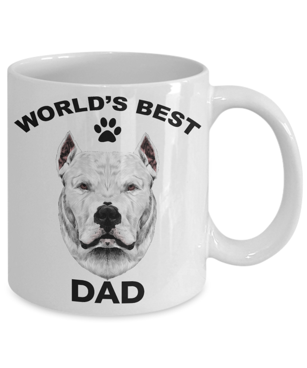 Dogo Argentino Best Dad Coffee Mug