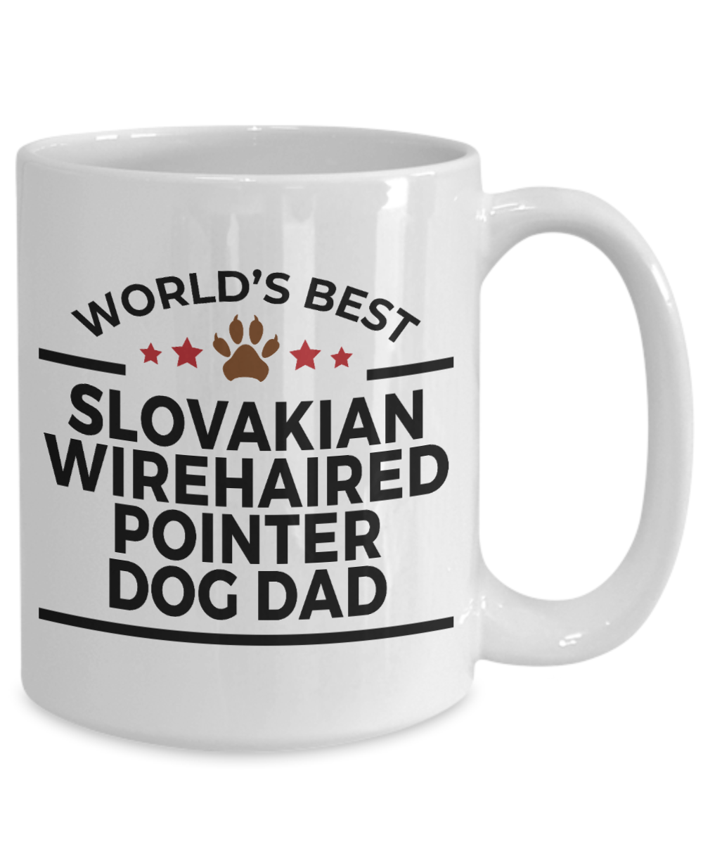 Slovakian Wirehaired Pointer Dog Dad Coffee Mug