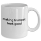 Trumpet Player Coffee Mug Makes a Great Musician Gift