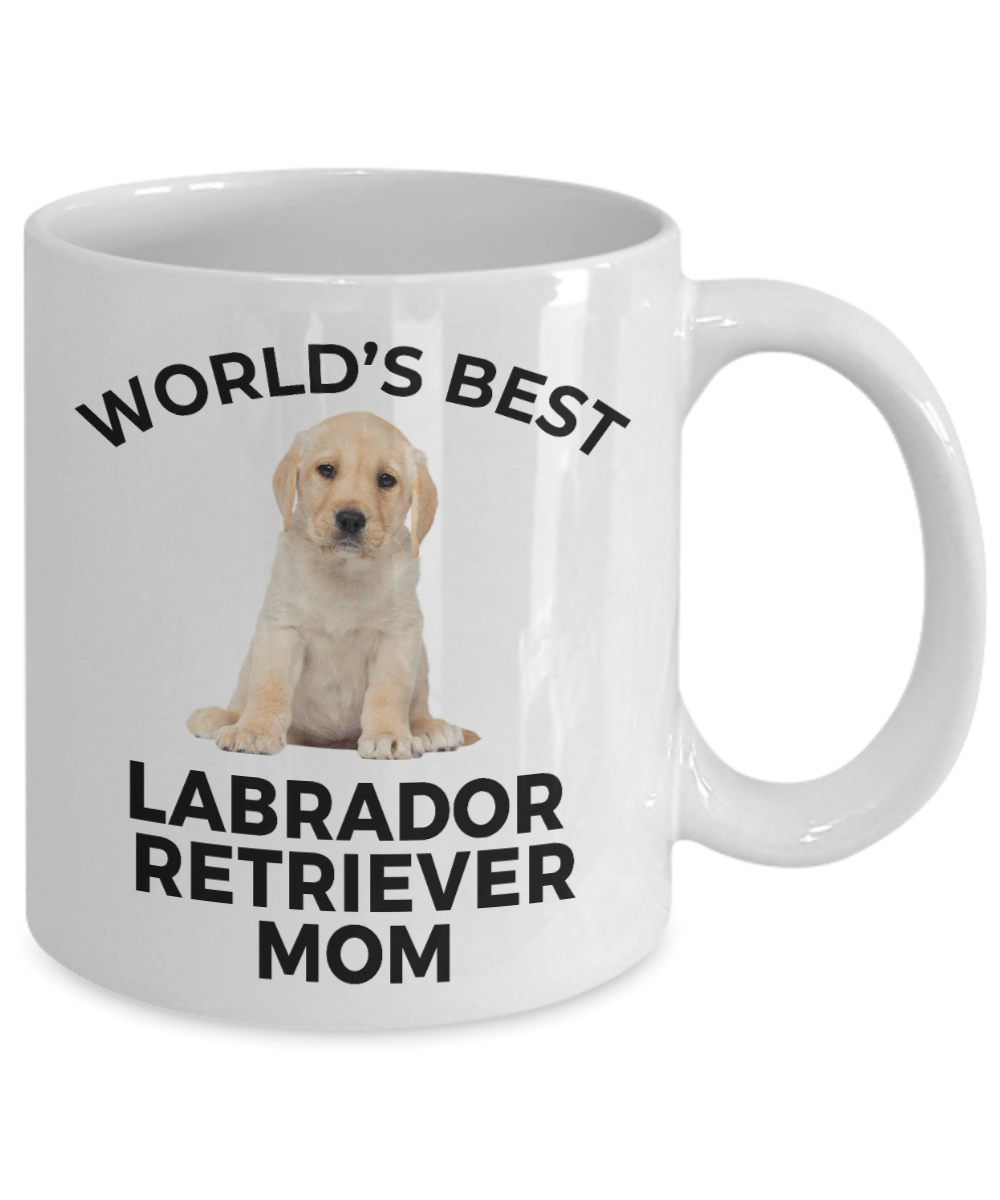 Labrador Retriever Yellow Puppy Dog Mom Coffee Mug