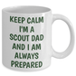 Keep Calm Scout Dad Mug