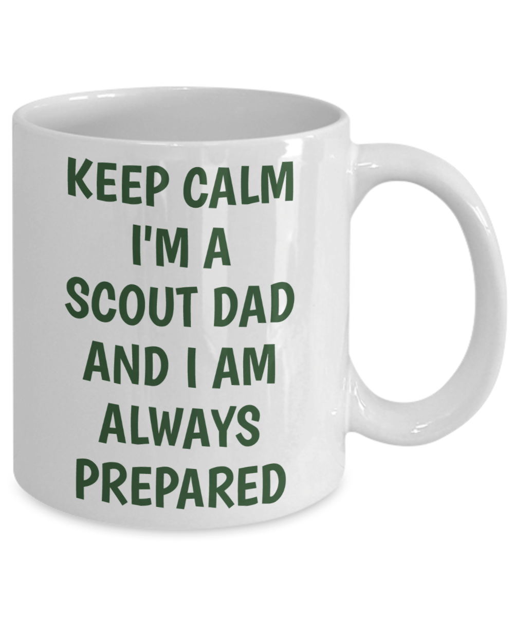 Keep Calm Scout Dad Mug