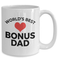 World's Best Bonus Dad Mug