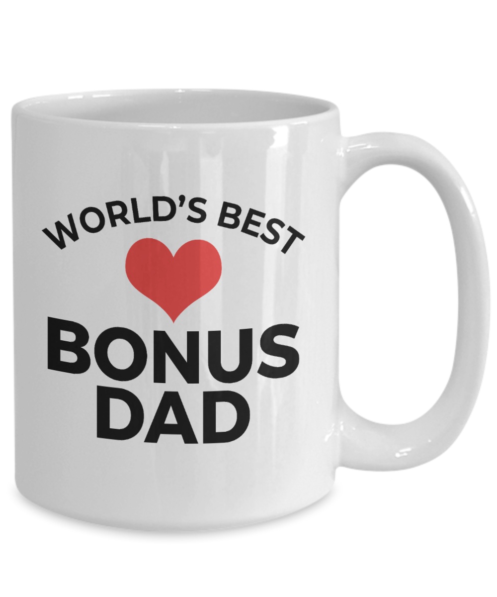 World's Best Bonus Dad Mug