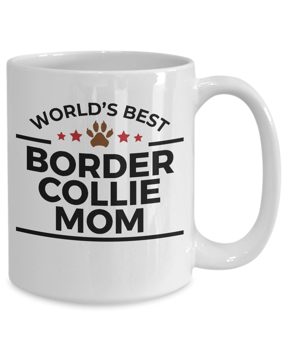 Border Collie Dog Best Mom Coffee Mug