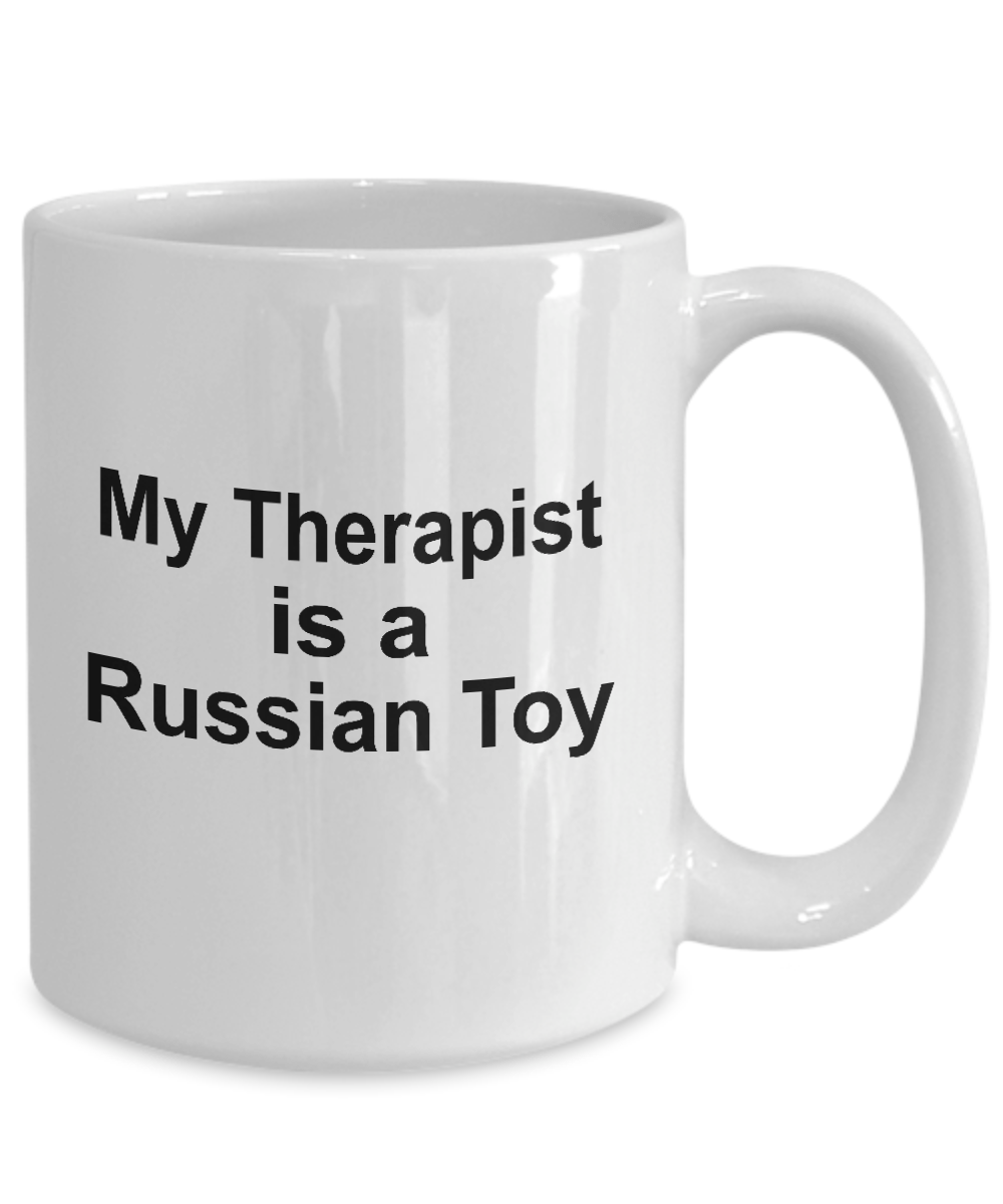 Russian Toy Dog Therapist Coffee Mug