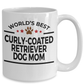 Curly-Coated Retriever Dog Mom Coffee Mug