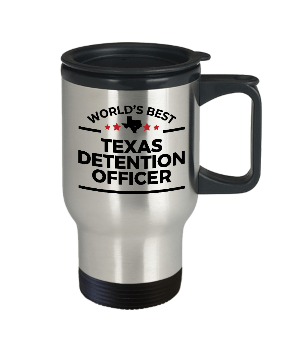 Texas Detention Officer Travel Coffee Mug