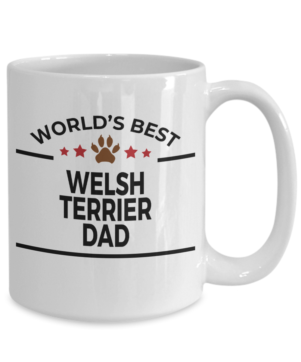 Welsh Terrier Dog Dad Coffee Mug