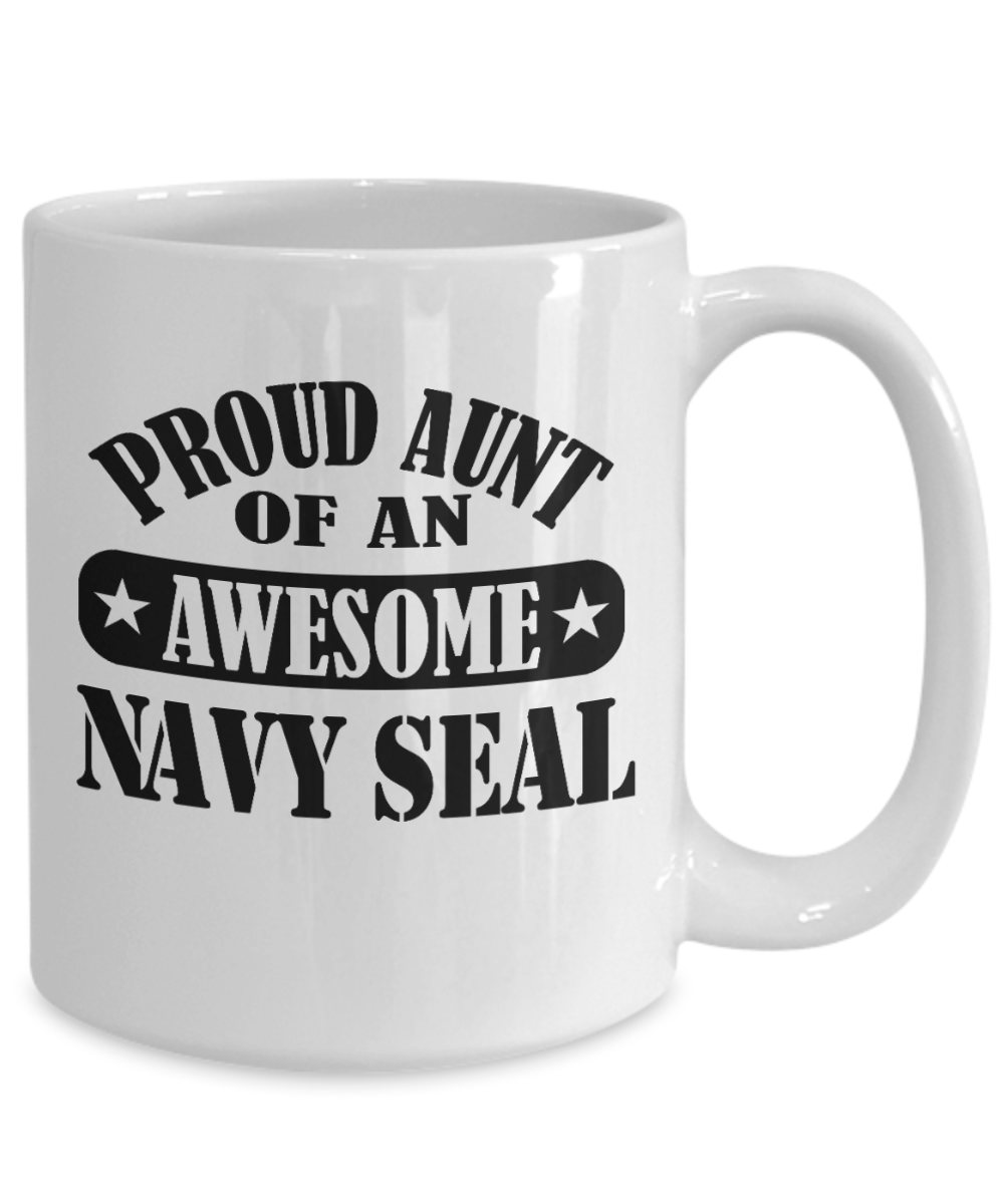 Navy Seal Aunt Coffee Mug