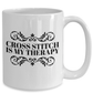 Cross Stitch Coffee Mug